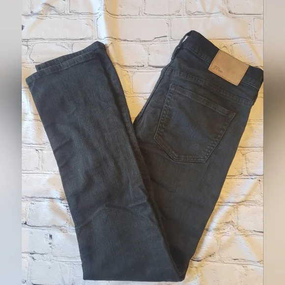 J. Crew Black Straight-Leg Jeans - Picture 4 of 5
